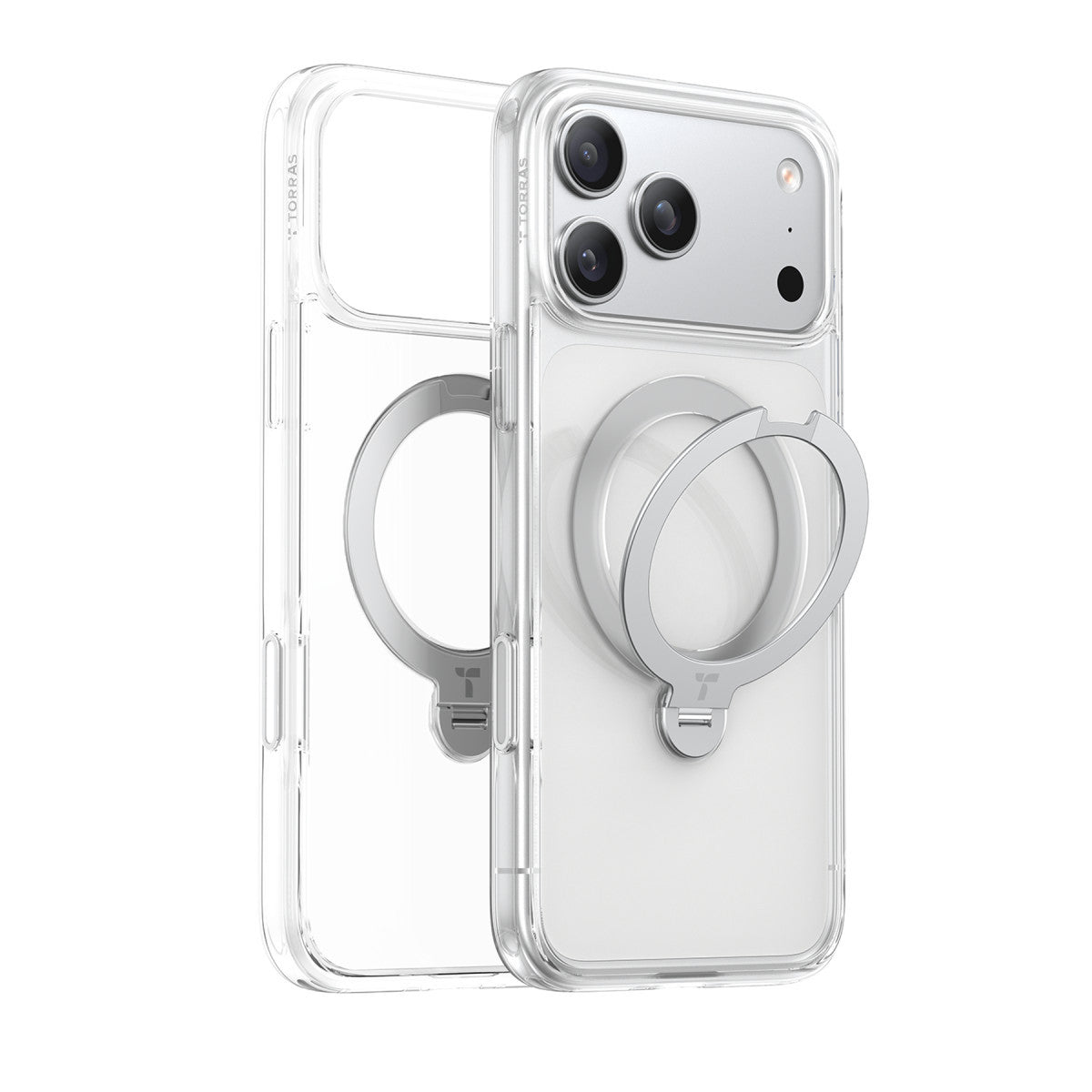 Torras Apple iPhone 17 Pro O Stand Spin Serisi Magsafe Kılıf